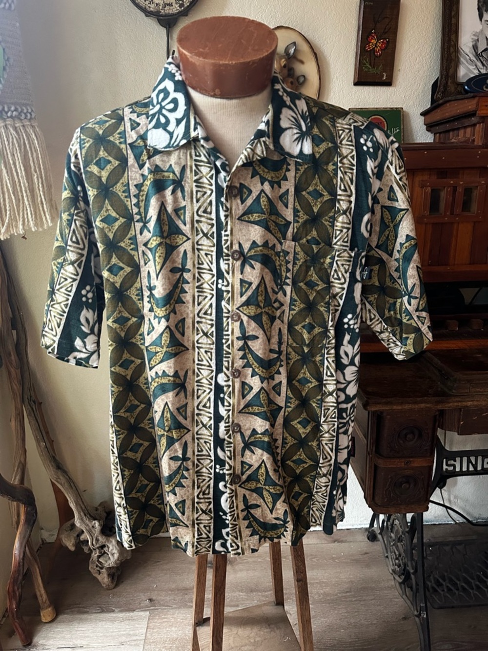Men's Vans Hawaiian Shirt